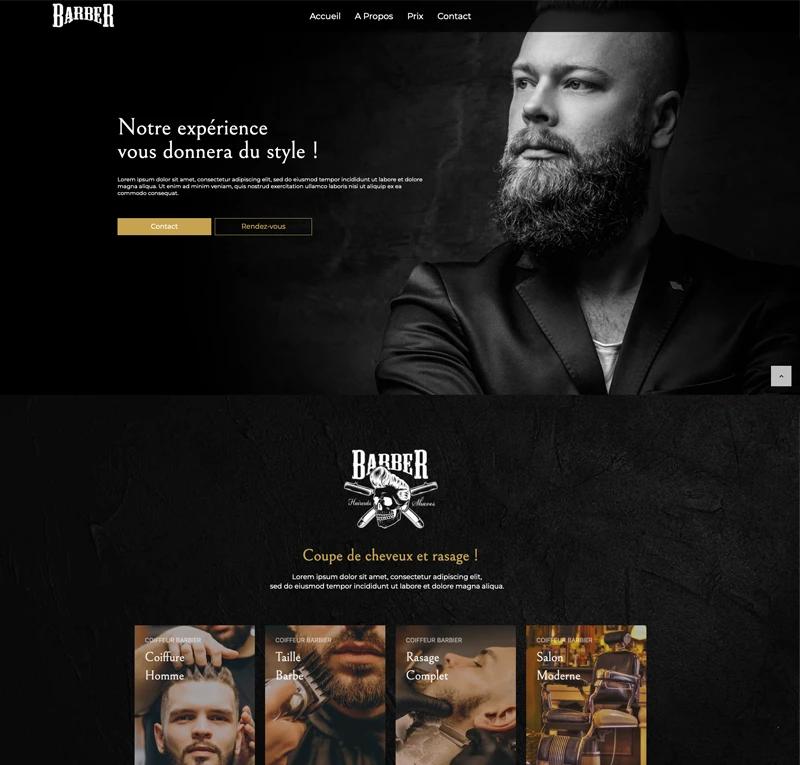 Cabeleireiro e barbeiro